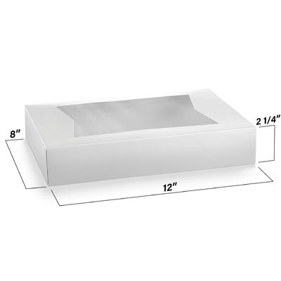 12x8x2.25inch Custom Kraft Cake Box για φιλική προς το περιβάλλον συσκευασία