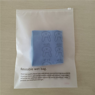 Προσαρμοσμένο λογότυπο PET/PE CPP Zip Lock Bag Packaging για παγωμένα καλλυντικά και μαγιό