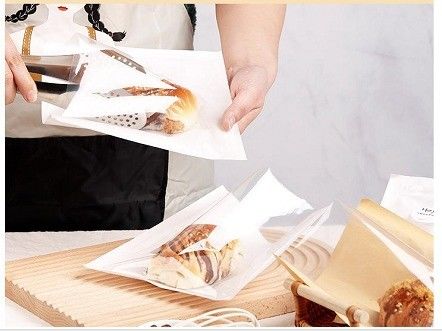 Κραφτ χαρτί ψωμί και σνακ σφραγίσματος λαδιού-απόδειξη χαρτιού σάντουιτς τοστ ψήσιμο συσκευασία τσάντα 2023
