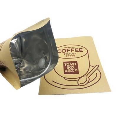 Αυτοτελής τσάντα Kraft Paper Τσάι Καφετέρια Ειδικότητα Φρούτα Στερεωμένα Φρούτα Τροφίμων