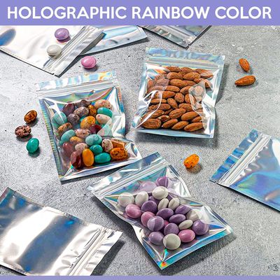 Εκτύπωση με χαρακτική συσκευασία Rainbow Packaging για 5 γαλόνια αρωματικά αλουμινένια φύλλα για τσάντες