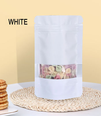 Ματ φινίρισμα Συσκευή Ziplock για αποξηραμένα φρούτα Stand Up Pouch Kraft Bag
