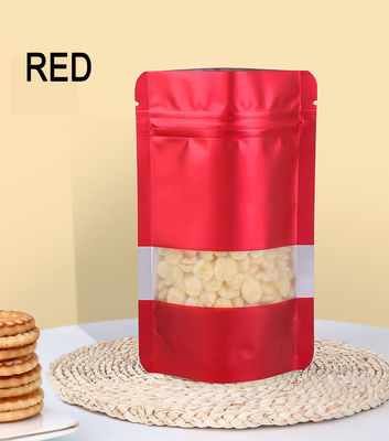 Ματ φινίρισμα Συσκευή Ziplock για αποξηραμένα φρούτα Stand Up Pouch Kraft Bag