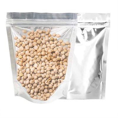Προσαρμοσμένη Stand Up Foil Polybag Τροφική συσκευασία με παράθυρο για συσκευασία τροφίμων