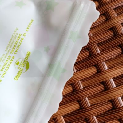 Τροφικό υλικό Zip Lock Θερμική σφραγίδα σάκοι Stand Up Διαφανής σακούλα πλαστική συσκευασία