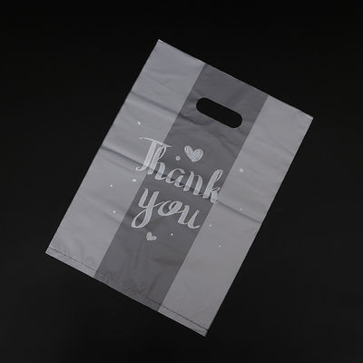 Προσαρμοσμένο Eco Friendly Tote Bag THANKYOU πλαστική τσάντα με πάχος 50-200microns