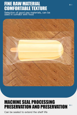 Διαφανής συσκευασία παγωτού Popsicle με προσαρμόσιμο χρώμα και πιστοποιητικό LFGB