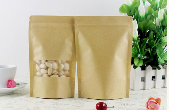 Συσκευή τροφίμων Μπέικερ Kraft Paper Bag με Customized Design και Eco-Friendly