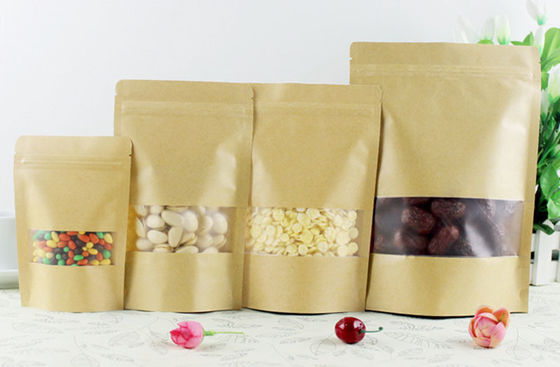 Συσκευή τροφίμων Μπέικερ Kraft Paper Bag με Customized Design και Eco-Friendly
