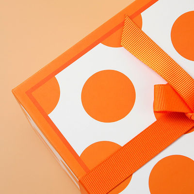 Εκτυπωμένο Deluxe Square Gift Box με καραμέλα και εκτύπωση λουλουδιών