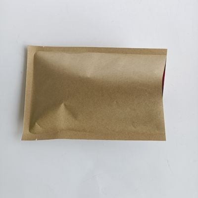 0.14MM πάχος Περιβαλλοντικά φιλική τσάντα χαρτιού Kraft με φύλλο αλουμινίου και εκτύπωση βαφής