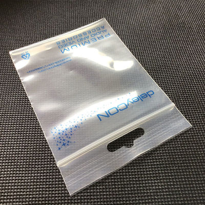 Προσαρμοσμένο πάχος PE πλαστική τσάντα Mini Ziplock τσάντα με πιστοποιητικό SGS65