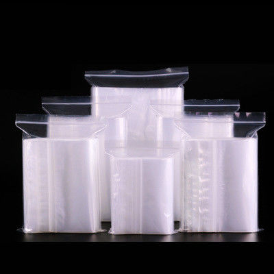Υλικό LDPE πλαστικό αδιάβροχο μίνι τσάντα Ziplock με εξατομικευμένη ποικιλία χρωμάτων
