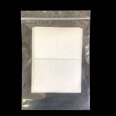 Υλικό LDPE πλαστικό αδιάβροχο μίνι τσάντα Ziplock με εξατομικευμένη ποικιλία χρωμάτων