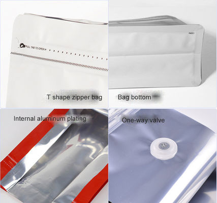 Καθαρό Custom Printed Product LDPE Καφέ κόκκοι συσκευαστική σακούλα για άλλα τρόφιμα σακούλα τσαγιού καρύδια