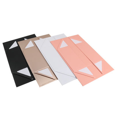Φλαπ Custom Matte Black Luxury Foldable Hard Paper Μαγνητικό Κλειδί Κουτί Δώρων για Δώρα
