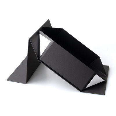 Φλαπ Custom Matte Black Luxury Foldable Hard Paper Μαγνητικό Κλειδί Κουτί Δώρων για Δώρα
