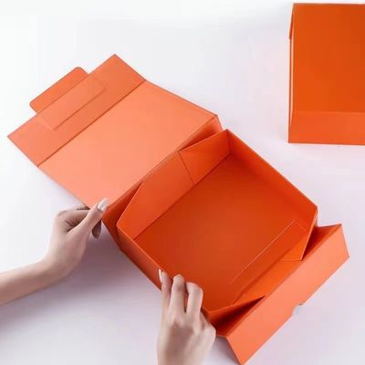 Φλαπ Custom Matte Black Luxury Foldable Hard Paper Μαγνητικό Κλειδί Κουτί Δώρων για Δώρα